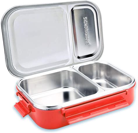 metal compartment lunch box|steel lunch box for school.